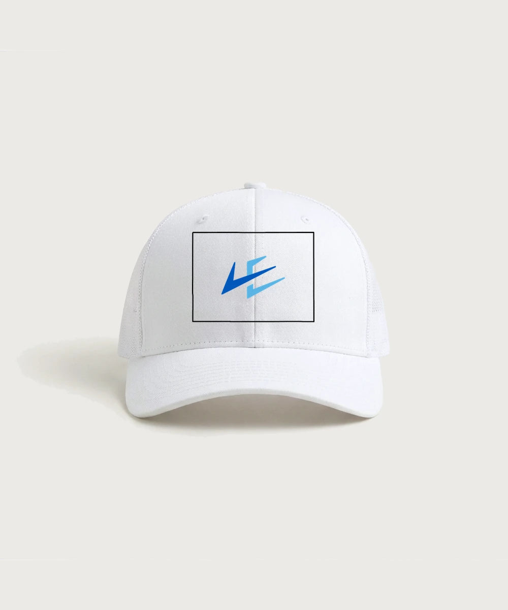 Leading Edge Colorado Team Store - White/ White Sport-Tek Club Trucker Cap STC46