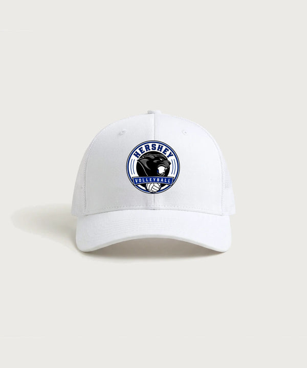 Hershey High School Volleyball Team Store - White/ White Sport-Tek Club Trucker Cap STC46