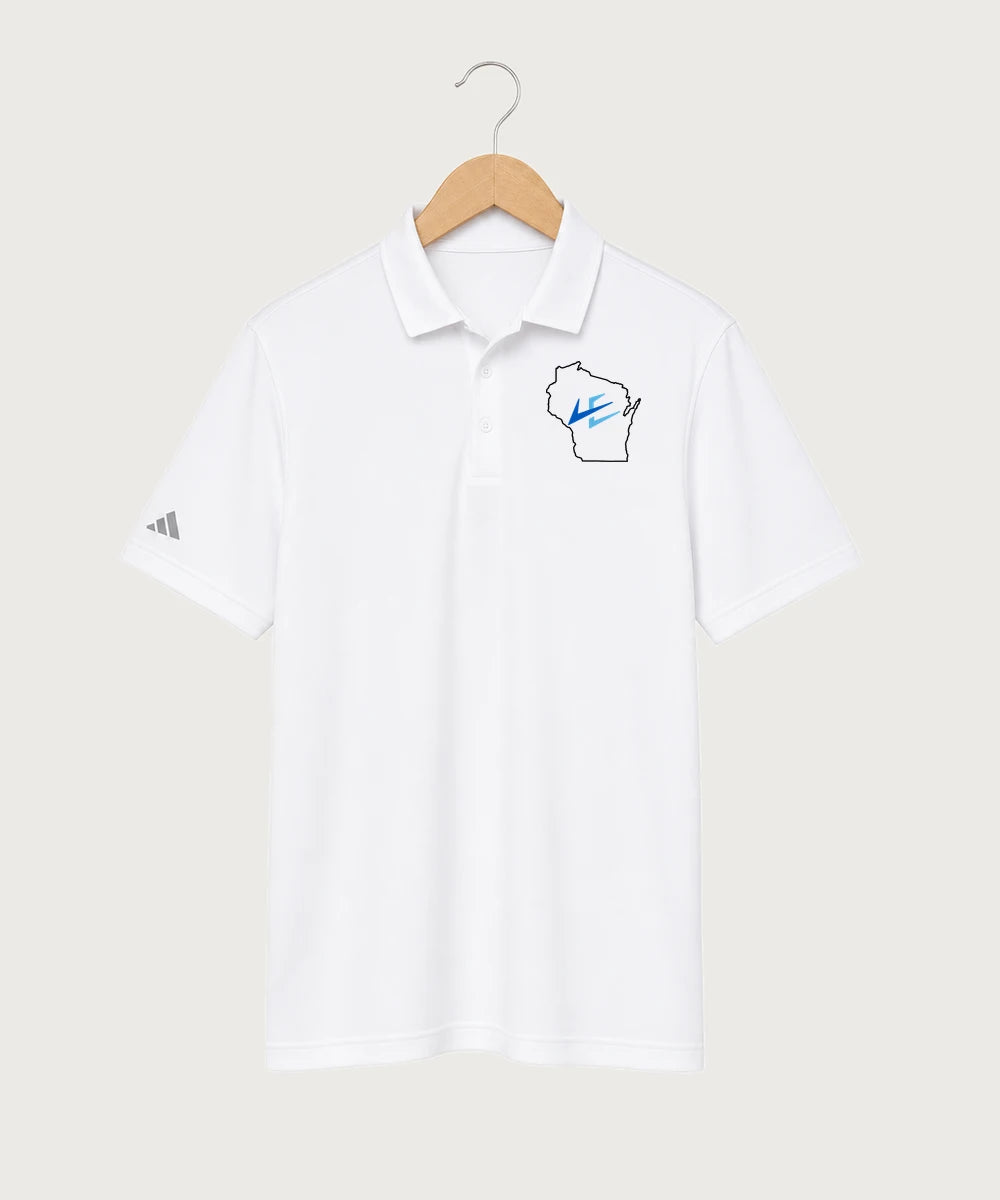 Leading Edge Wisconsin Team Store - White Polo
