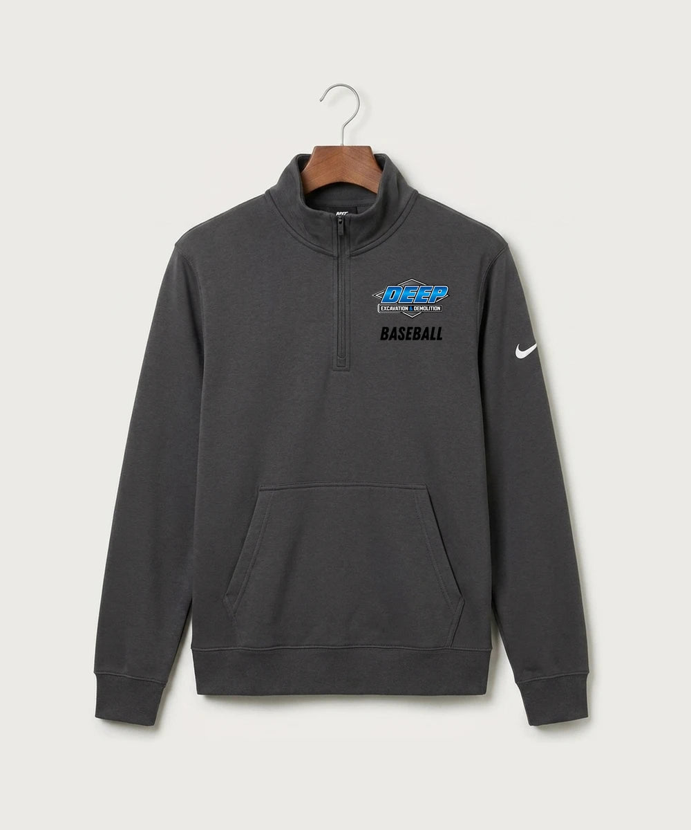 Codex Team Store E2E Cancel 20260921 - Anthracite Nike Club Fleece Sleeve Swoosh 1/2-Zip NKDX6718