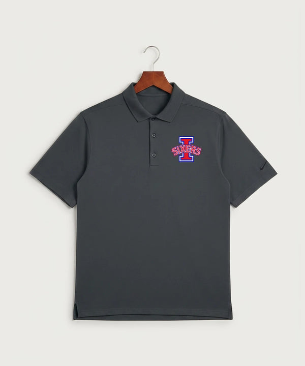 Independence High School Cheer Team - Anthracite Polo - Left Chest