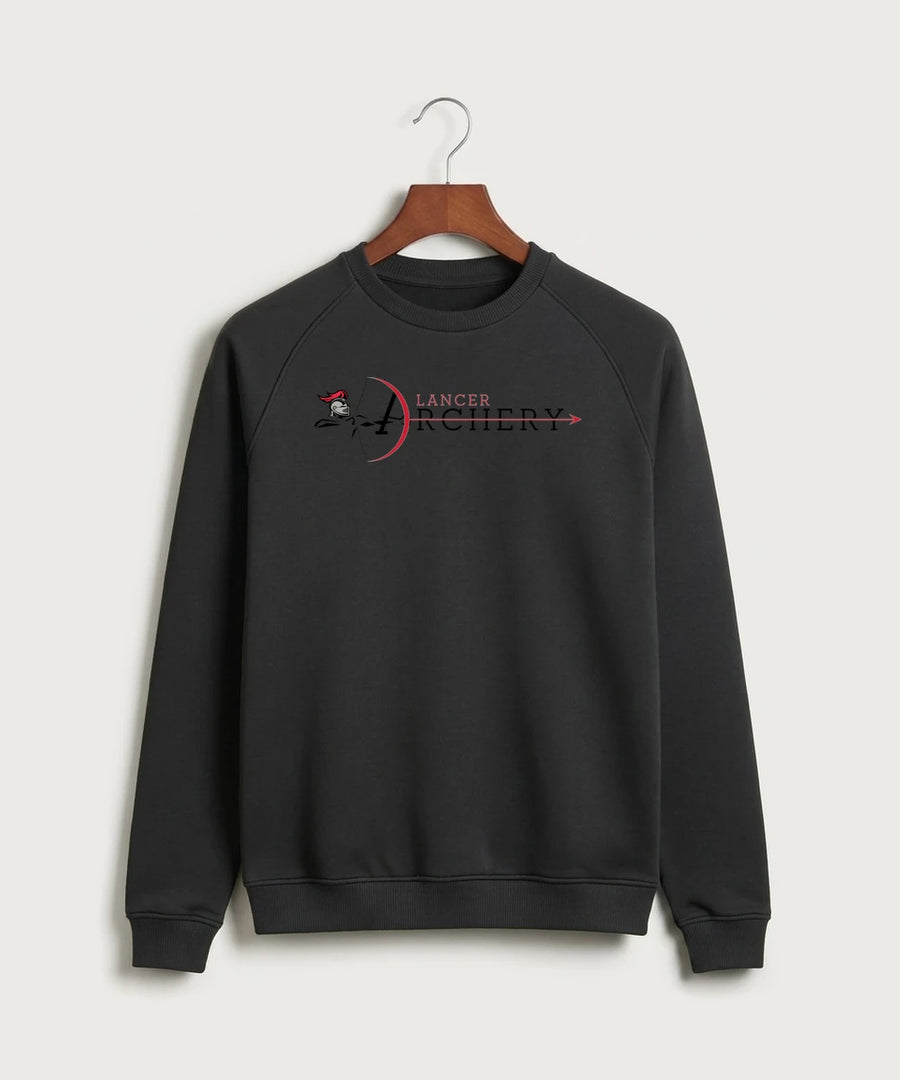 Lancer Archer Club Archery Team Store - Black Crewneck