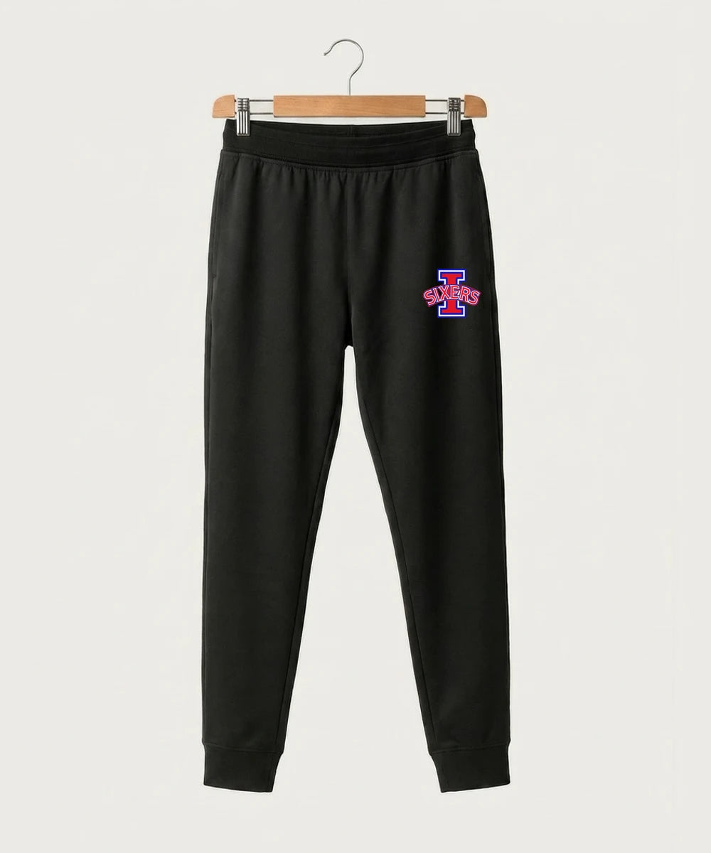 Independence High School Cheer Team - Black Jogger - Left Leg
