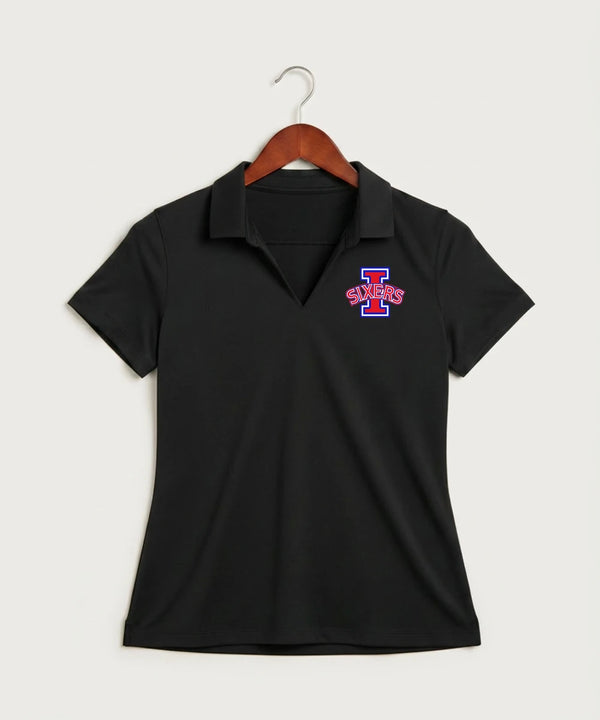 Independence High School Cheer Team - Black Polo - Left Chest