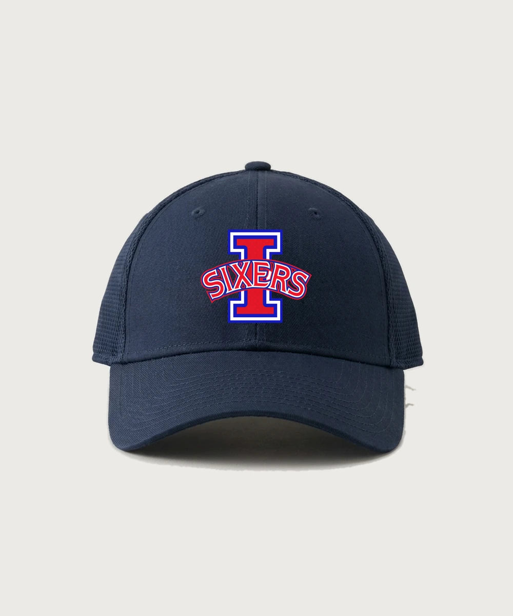 Independence High School Cheer Team - Deep Navy New Era - Stretch Mesh Cap. NE1020