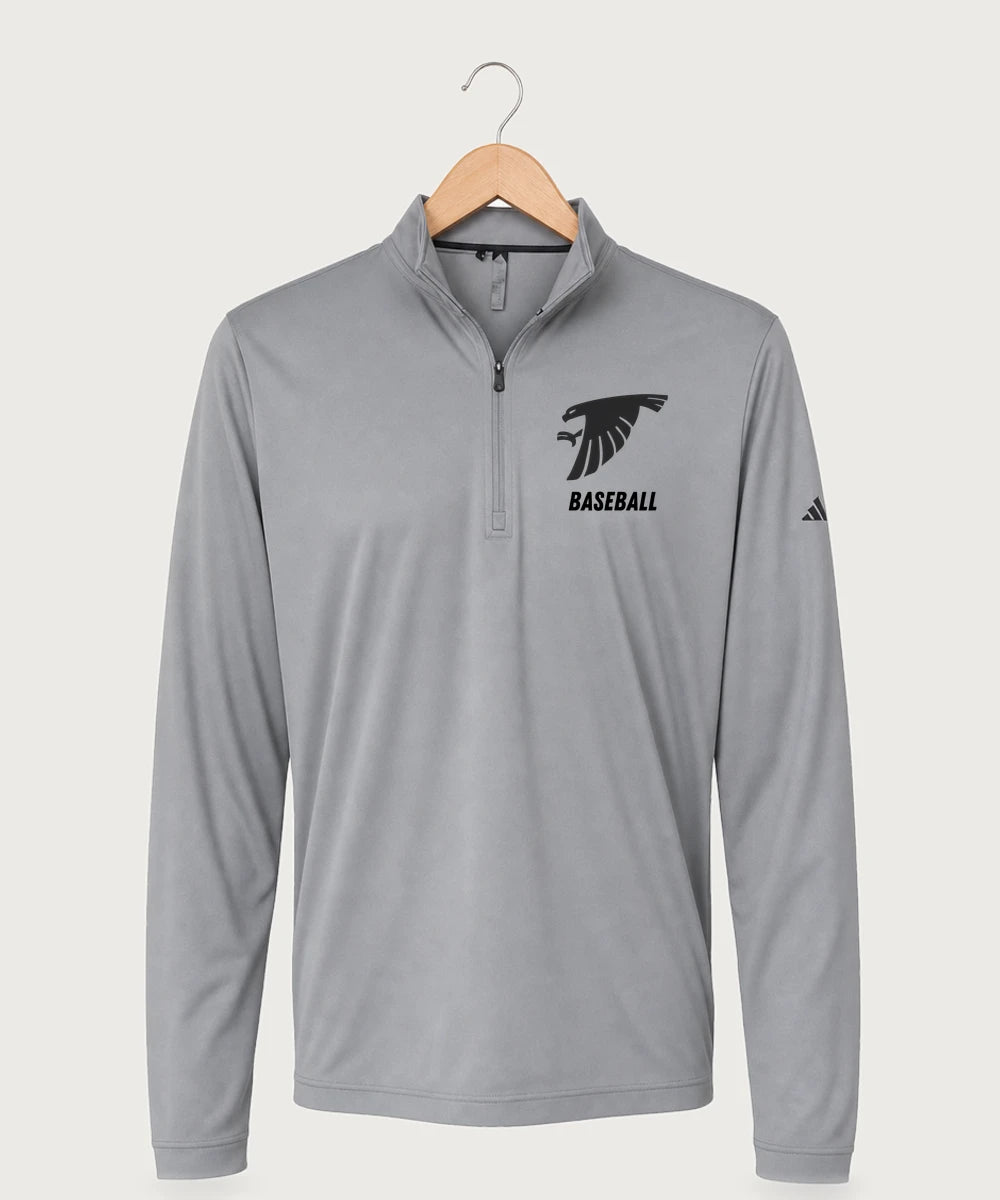 Sauk Valley Community College Baseball Team Store - Grey Three Men's Ultimate365 Lightweight Quarter-Zip Pullover