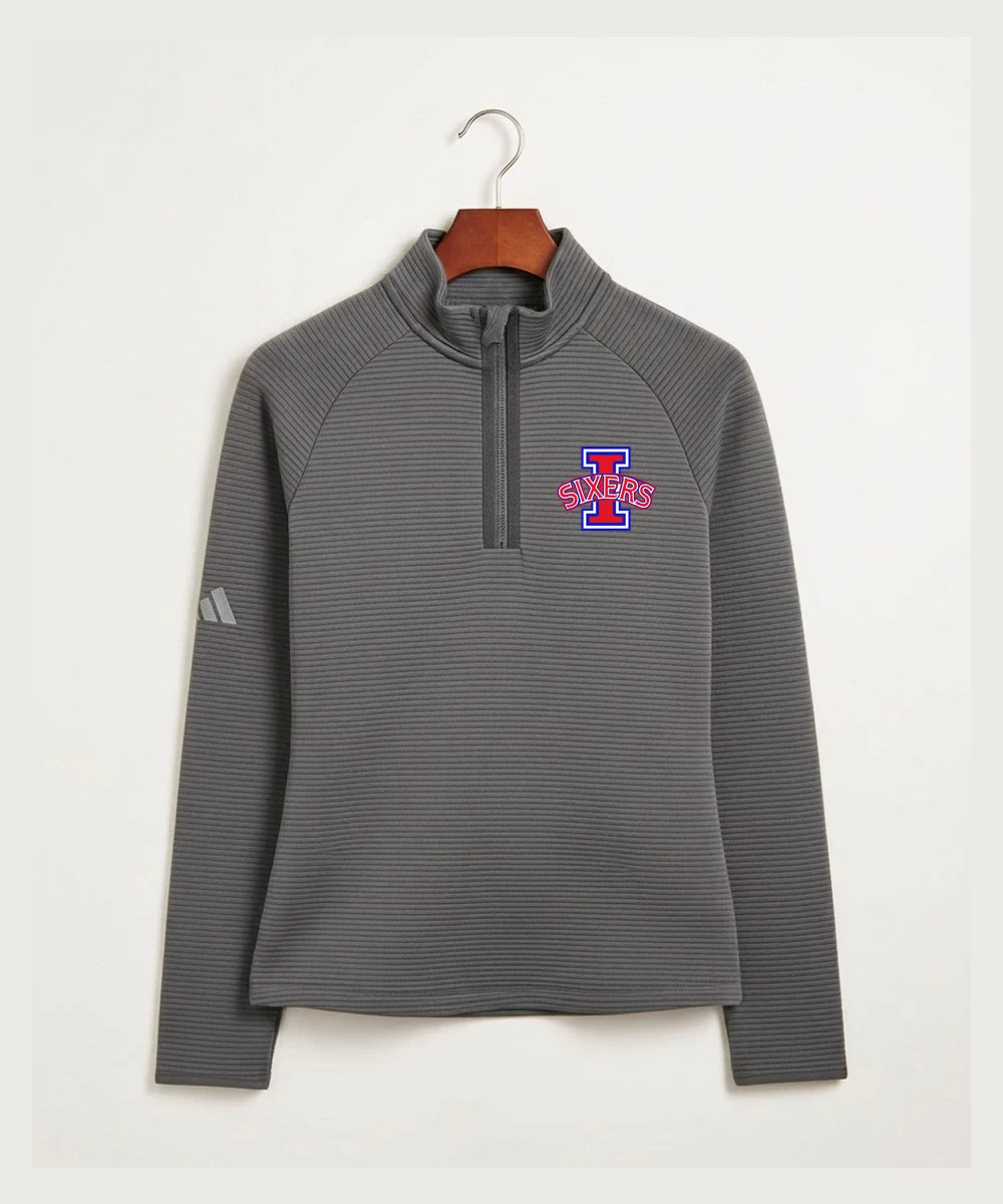 Independence High School Cheer Team - Grey Quarter Zip - Left Chest