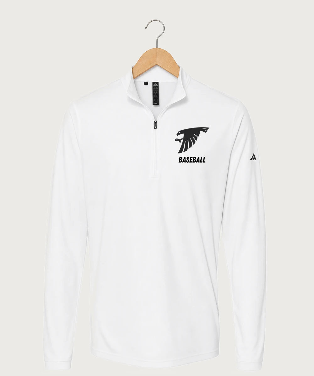 Sauk Valley Community College Baseball Team Store - White Men's Ultimate365 Lightweight Quarter-Zip Pullover