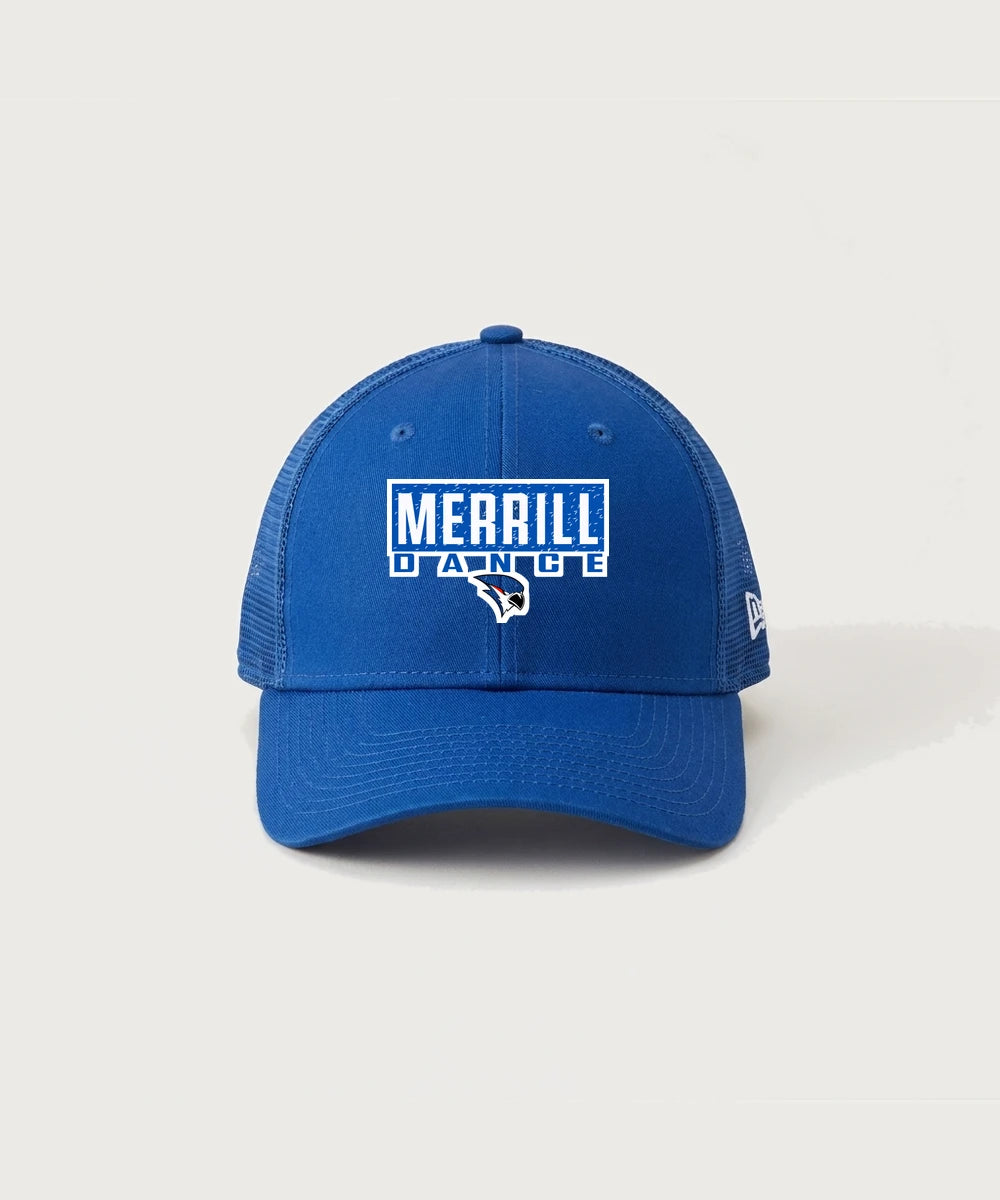 Merrill Dance and Cheer - Flag Royal/ Royal New Era - Stretch Mesh Cap. NE1020