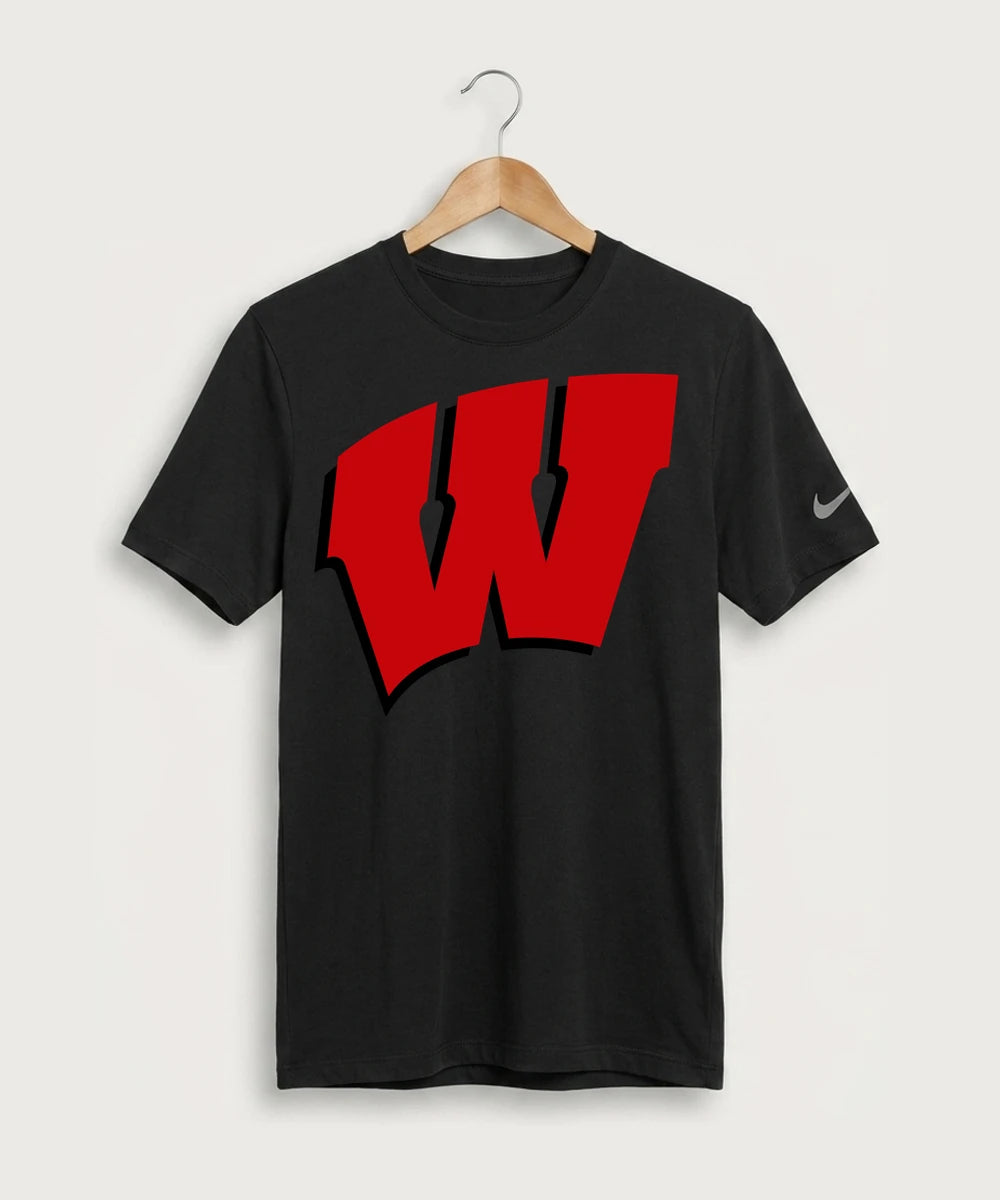 Wisconsin Lutheran High School Football (Boys) - Black Nike Swoosh Sleeve rLegend Tee NKDX8730