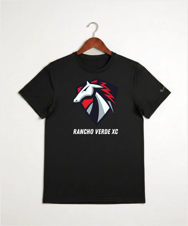 Rancho Verde Cross Country - Black Nike Swoosh Sleeve rLegend Tee NKDX8730