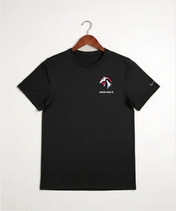 Rancho Verde Cross Country - Black Nike Swoosh Sleeve rLegend Tee NKDX8730