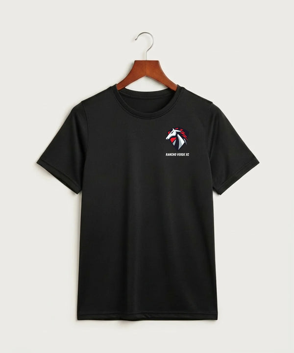 Rancho Verde Cross Country - Black Nike Youth Swoosh Sleeve rLegend Tee NKDX8787