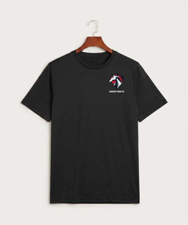 Rancho Verde Cross Country - Black Sport-Tek PosiCharge Competitor Tee. ST350