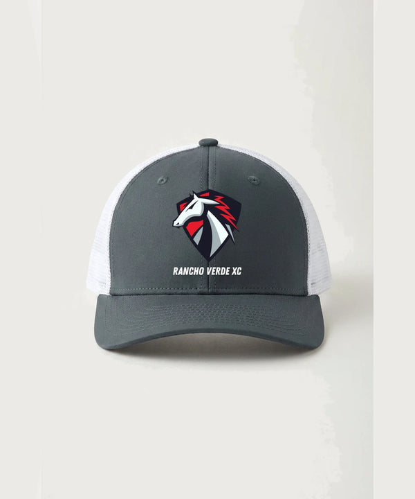 Rancho Verde XC - Iron Grey/ White Sport-Tek Club Trucker Cap STC46