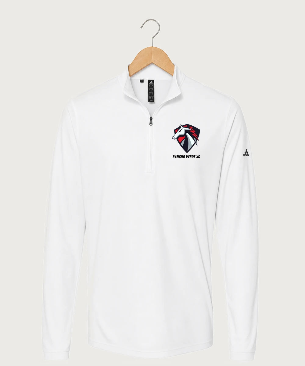 Rancho Verde XC - White Men's Ultimate365 Lightweight Quarter-Zip Pullover