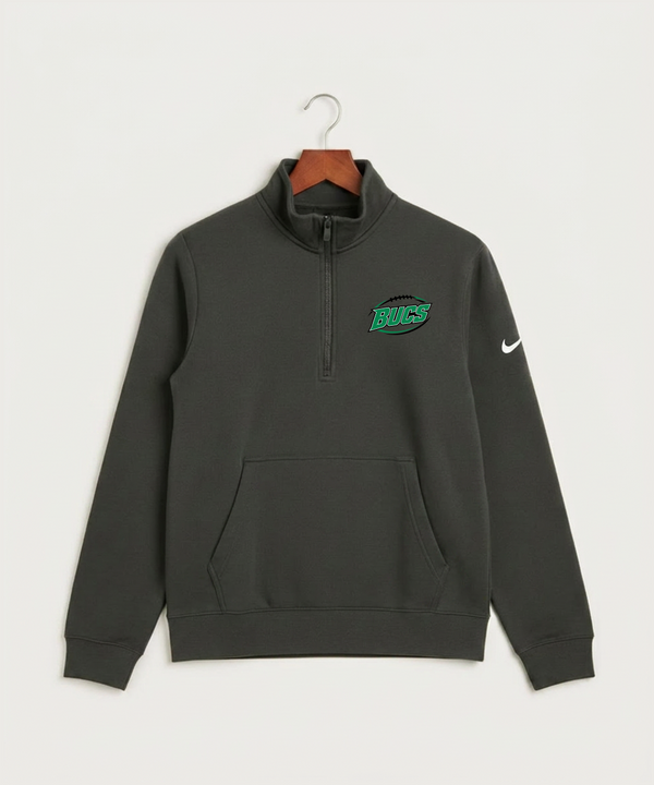 Waterville-Elysian-Morristown High School Football (Boys) - Anthracite Nike Club Fleece Sleeve Swoosh 1/2-Zip NKDX6718