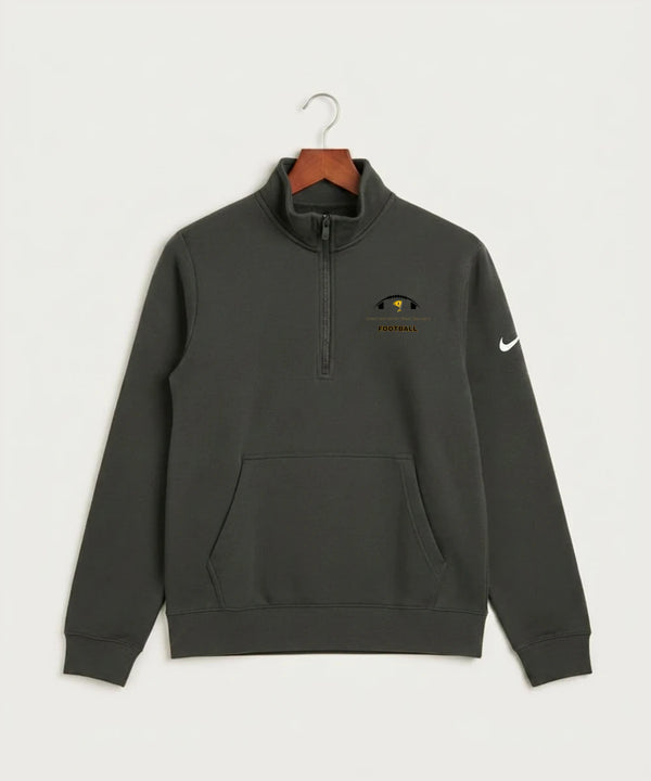 Howard Lake Waverly Winsted High School Football (Boys) - Anthracite Nike Club Fleece Sleeve Swoosh 1/2-Zip NKDX6718