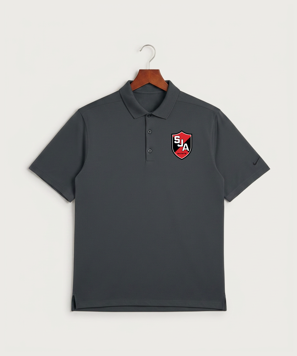 Saint James High School Football (Boys) - Anthracite Polo - Left Chest