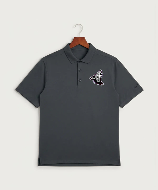 Heron Lake-Okabena High School Football (Boys) - Anthracite Polo - Left Chest