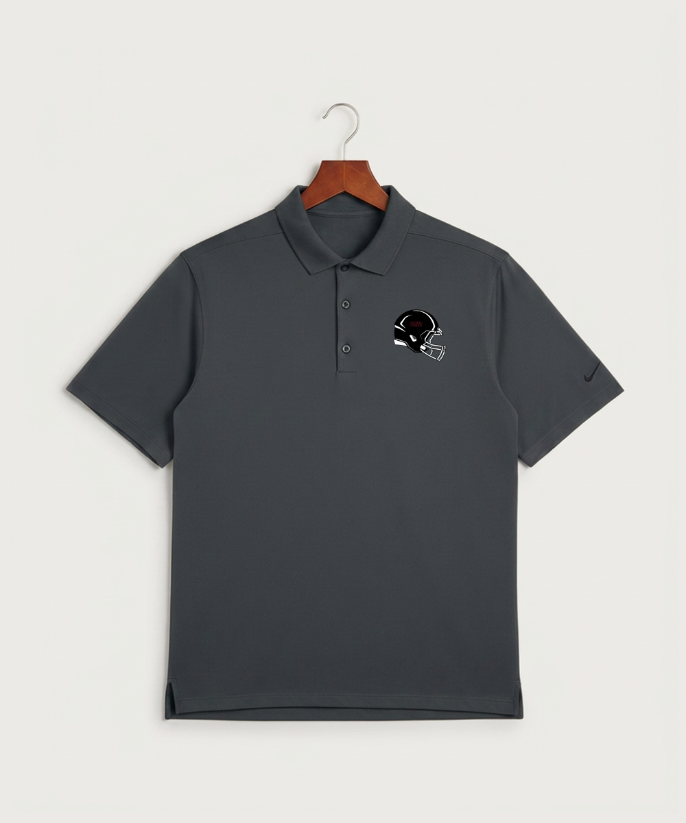 Detroit Lakes Community High School Football (Boys) - Anthracite Polo - Left Chest