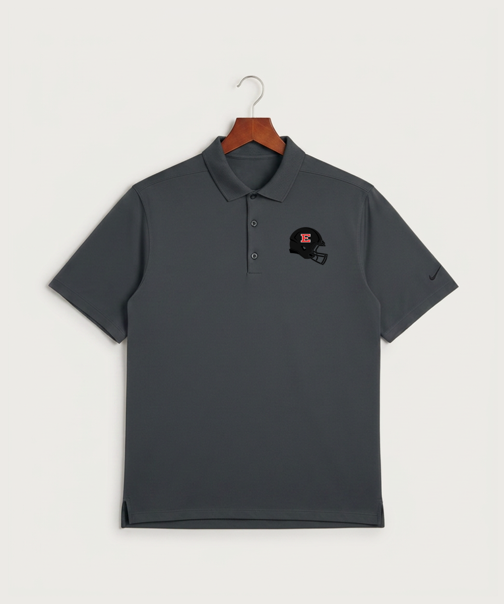Duluth East High School Football (Boys) - Anthracite Polo - Left Chest