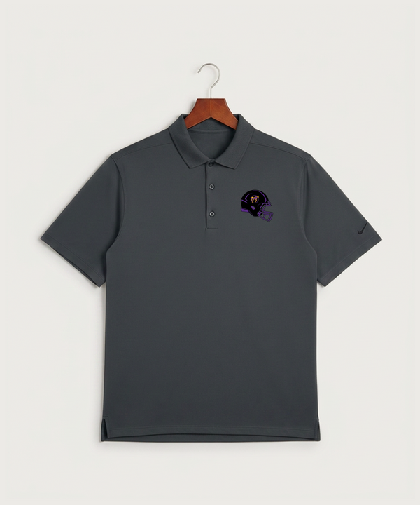 International Falls High School Football (Boys) - Anthracite Polo - Left Chest