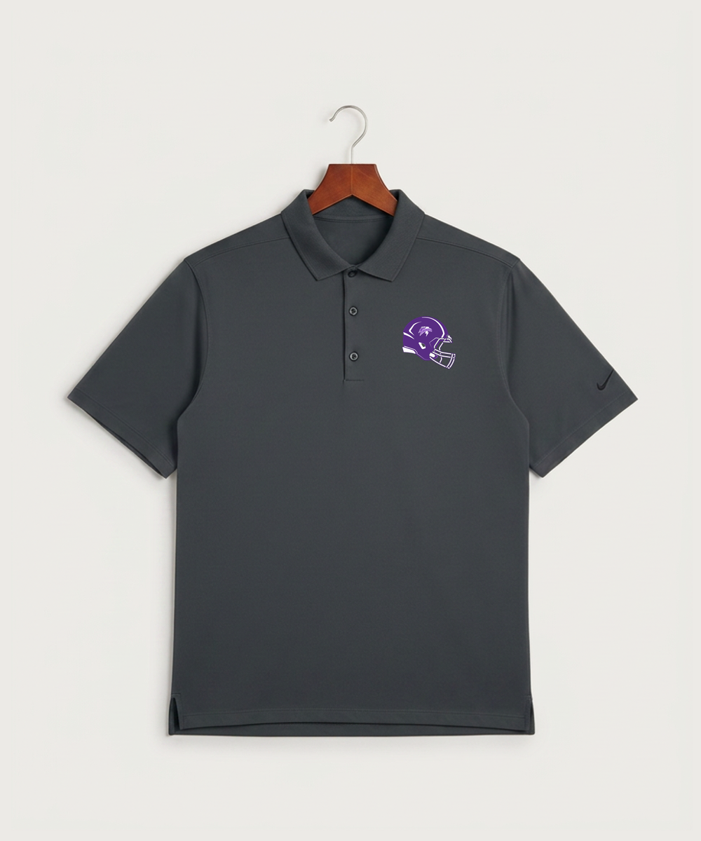 Polk County West Football (Boys) - Anthracite Polo - Left Chest