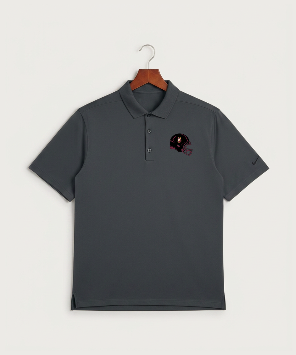 Pillager High School Football (Boys) - Anthracite Polo - Left Chest