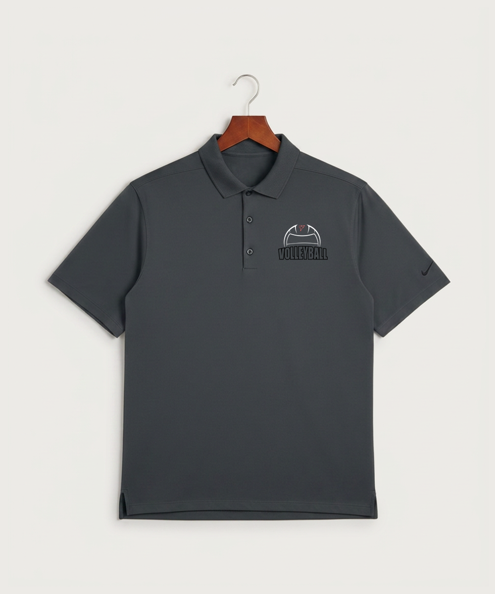 Cannon Falls High School Volleyball (Girls) - Anthracite Polo - Left Chest