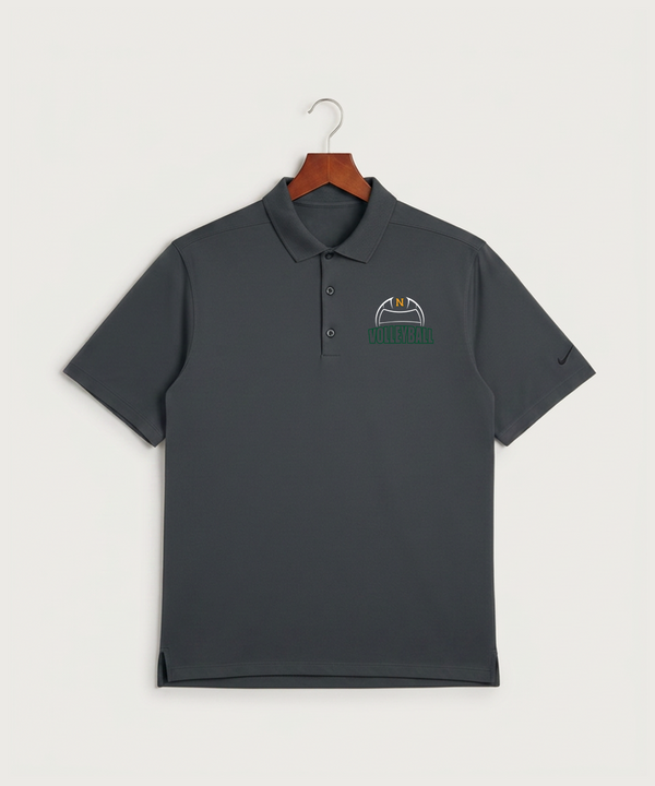 Nevis High School Volleyball (Girls) - Anthracite Polo - Left Chest