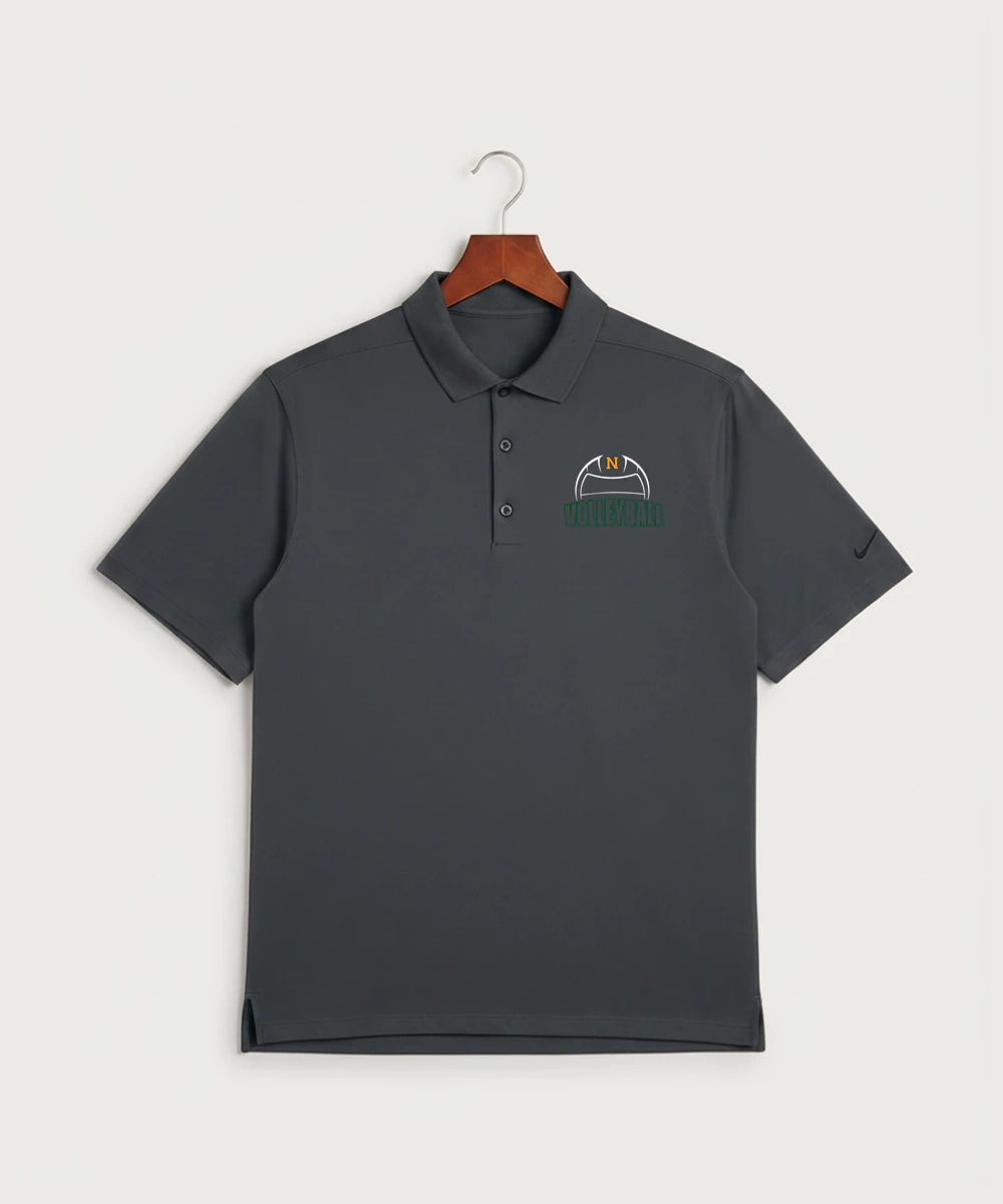 Nevis High School Volleyball (Girls) - Anthracite Polo - Left Chest