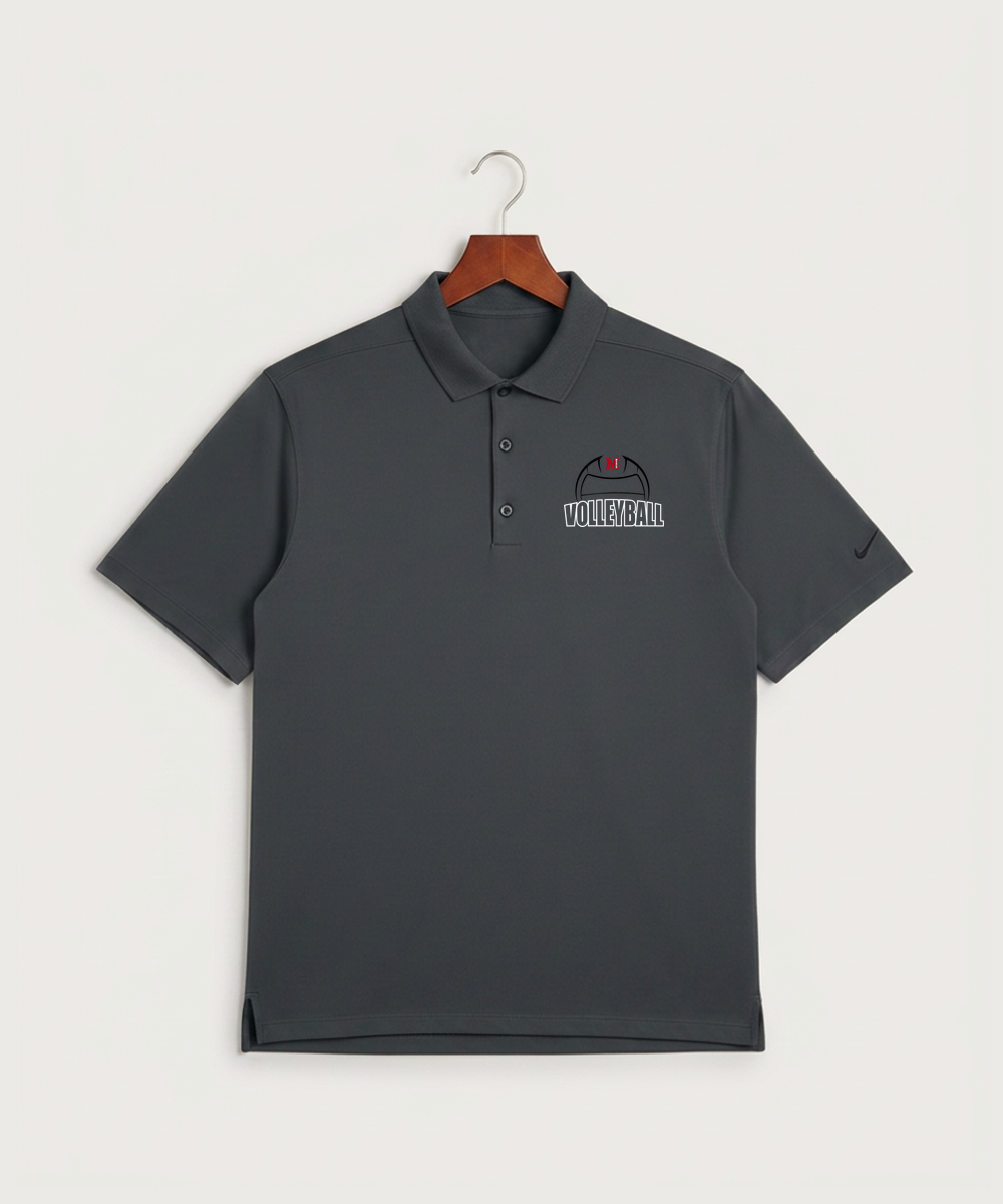 Mcgregor High School Volleyball (Girls) - Anthracite Polo - Left Chest