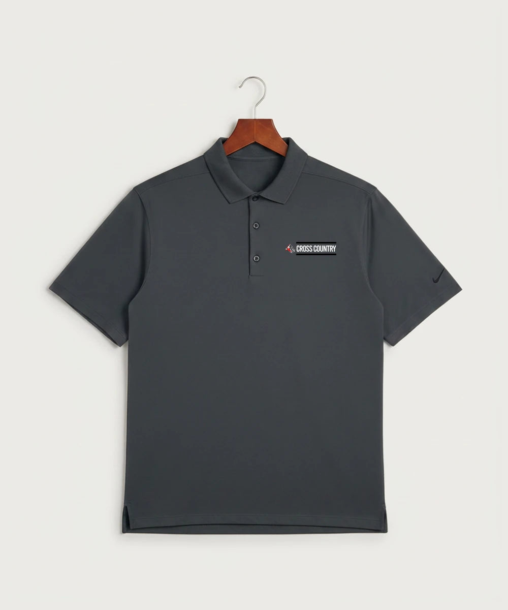 John Marshall High School Cross Country (Coed) - Anthracite Polo - Left Chest
