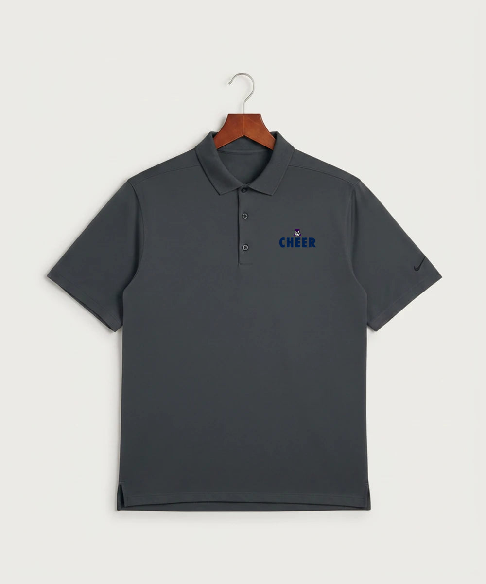 Albany High School Cheerleading - Anthracite Polo - Left Chest