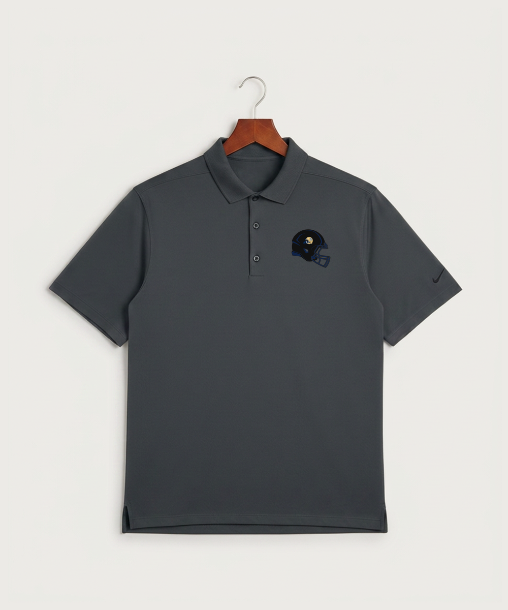 Braham Area High School Football (Boys) - Anthracite Polo - Left Chest