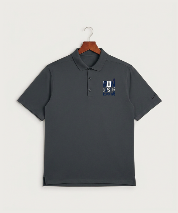 Saint Peter High School Athletics - Anthracite Polo - Left Chest