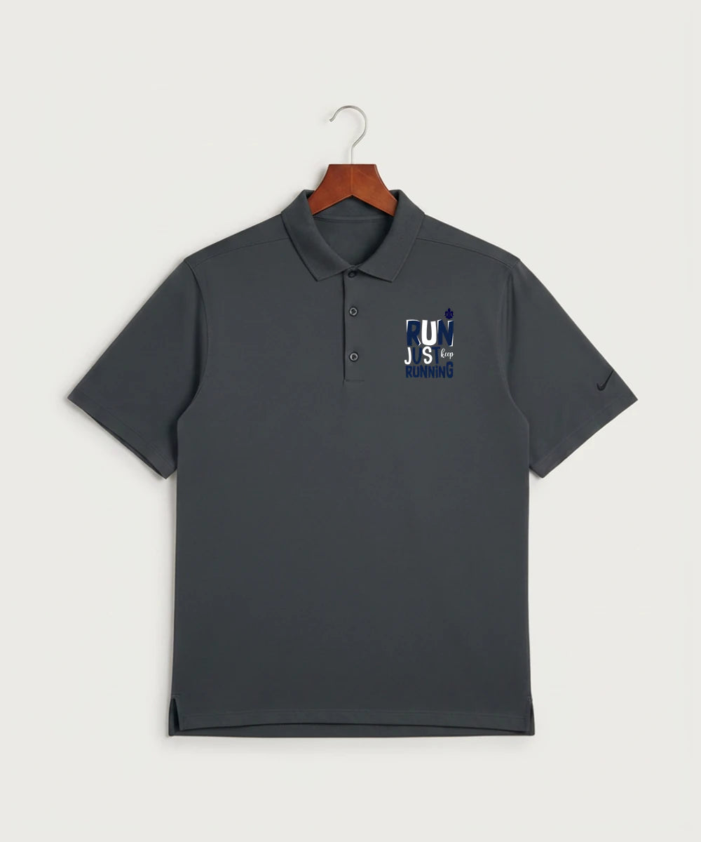 Saint Peter High School Athletics - Anthracite Polo - Left Chest