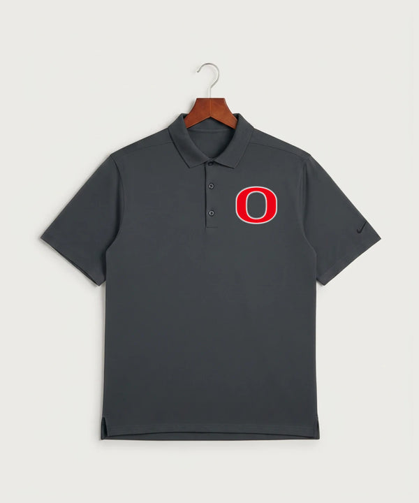 Osakis High School Athletics Coed - Anthracite Polo - Left Chest