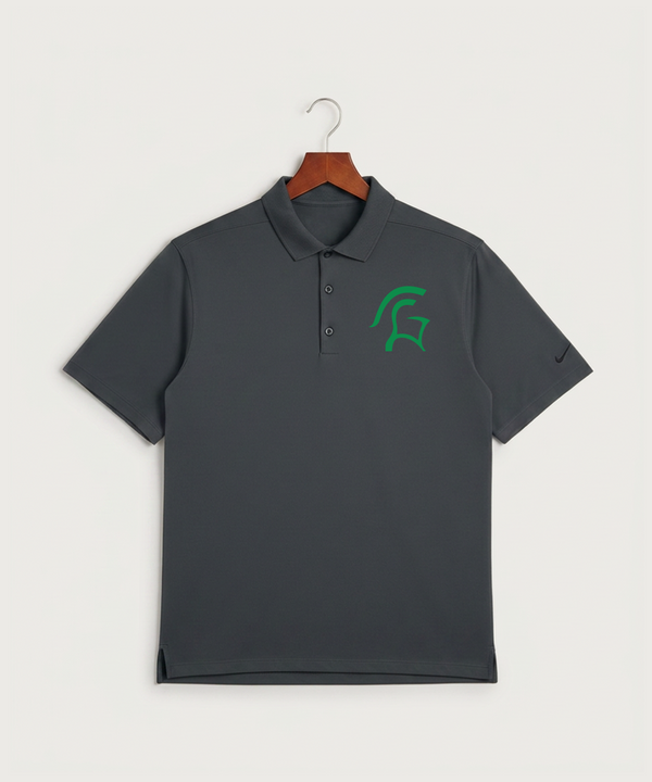 La Crescent High School Football (Boys) - Anthracite Polo - Left Chest