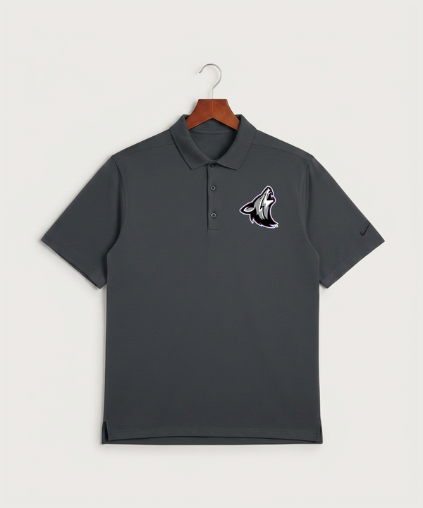 Heron Lake-Okabena High School Football (Boys) - Anthracite Polo - Left Chest