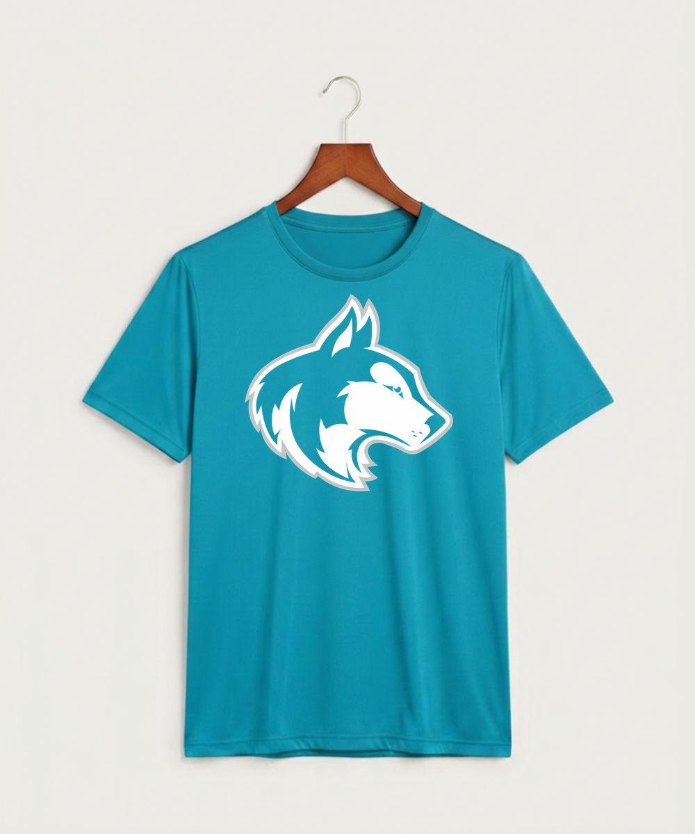 Owatonna High School Volleyball (Girls) - Atomic Blue Sport-Tek PosiCharge Competitor Tee. ST350
