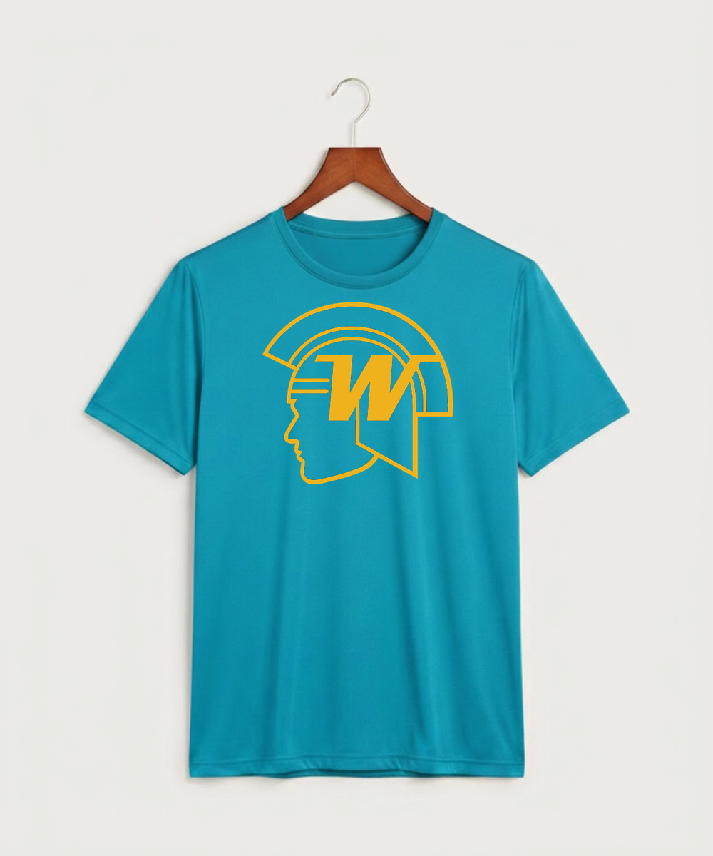 Wayzata High School Football (Boys) - Atomic Blue Sport-Tek PosiCharge Competitor Tee. ST350
