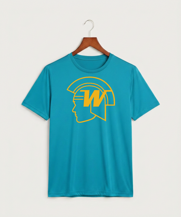 Wayzata High School Football (Boys) - Atomic Blue Sport-Tek PosiCharge Competitor Tee. ST350