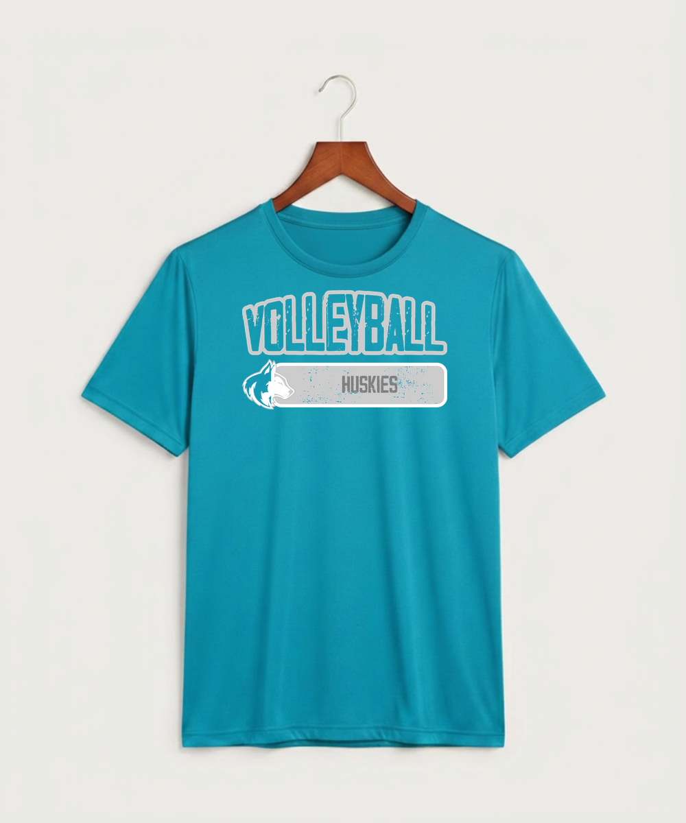 Owatonna High School Volleyball (Girls) - Atomic Blue Sport-Tek PosiCharge Competitor Tee. ST350