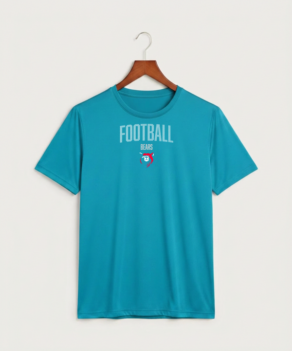 Bertha Hewitt High School Football (Boys) - Atomic Blue Sport-Tek PosiCharge Competitor Tee. ST350