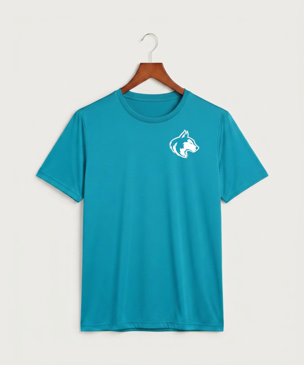 Owatonna High School Volleyball (Girls) - Atomic Blue Sport-Tek PosiCharge Competitor Tee. ST350