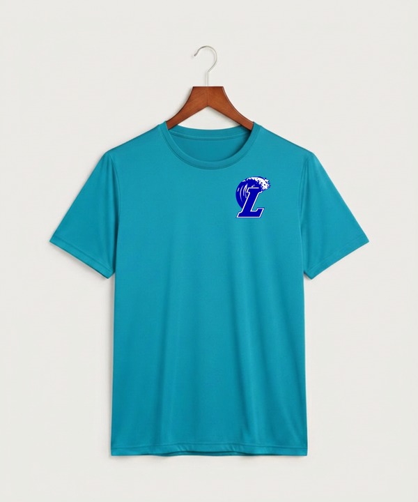 Lakeview High School Football (Boys) - Atomic Blue Sport-Tek PosiCharge Competitor Tee. ST350