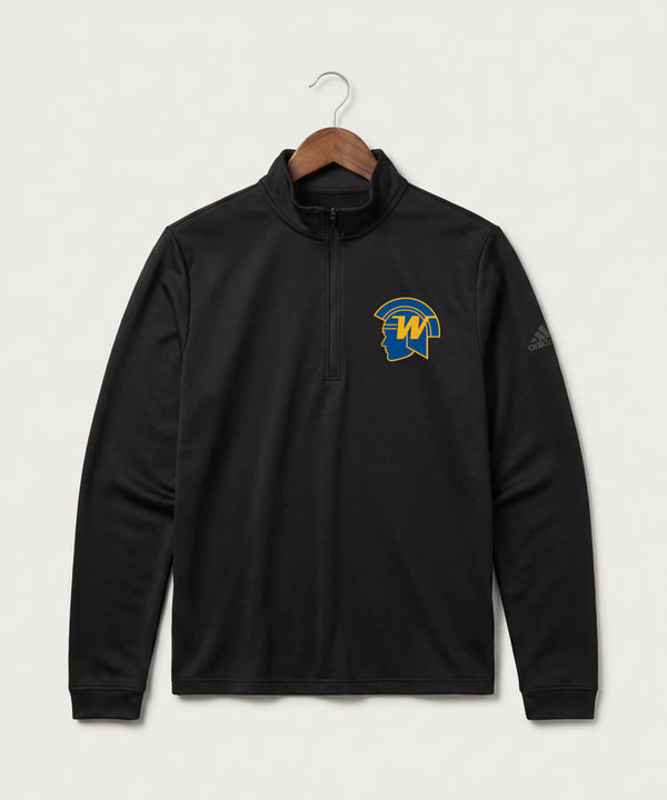Wayzata High School Football (Boys) - Black Men's Ultimate365 Lightweight Quarter-Zip Pullover
