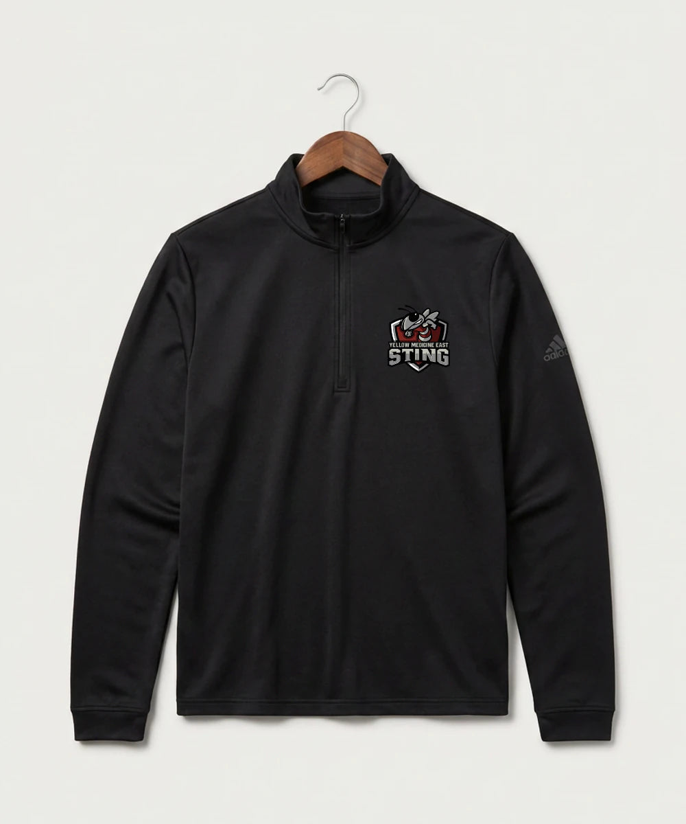 Yellow Medicine East High School Athletics - Black Men's Ultimate365 Lightweight Quarter-Zip Pullover